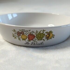 CorningWare Le Persil 6.5 inch dish vintage